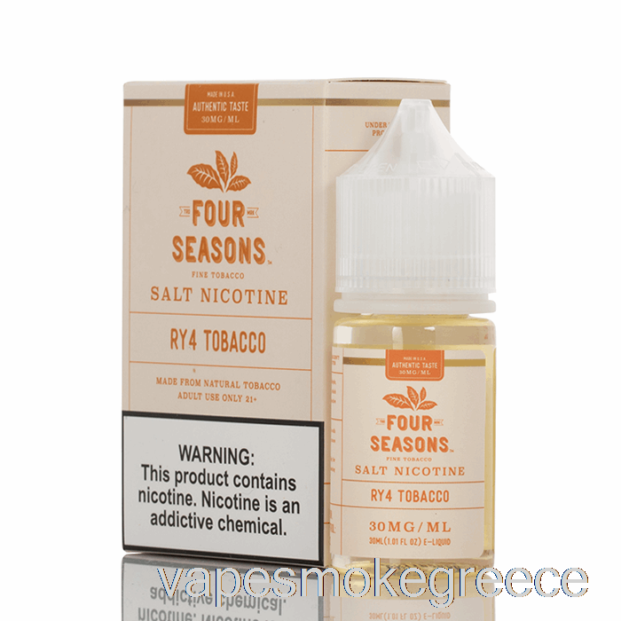 Vape Greece Ry4 καπνό αλάτι - τέσσερις εποχές - 30ml 50mg